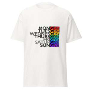 Camiseta clásica Weekgay